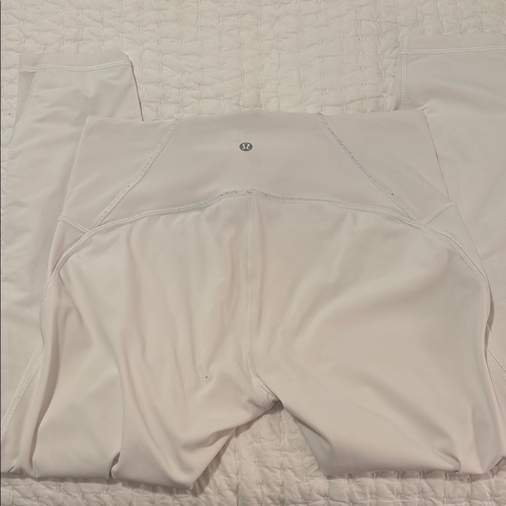 lululemon athletica Cream Leggings